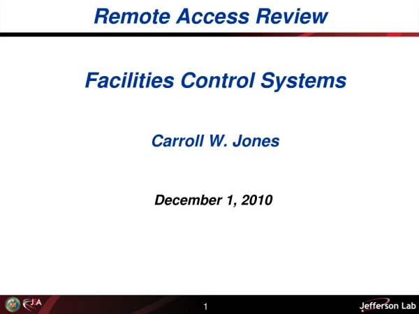 Remote Access Review